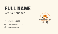 Blazing Chicken Barbecue Business Card Image Preview
