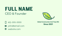 Fish Nature Leaf Business Card Image Preview