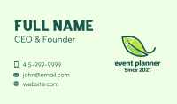 Fish Nature Leaf Business Card Image Preview