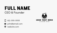 Cocktail Scissor Barber Business Card Image Preview