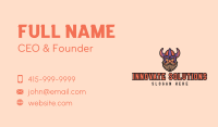 Streamer Gaming Viking Business Card Image Preview