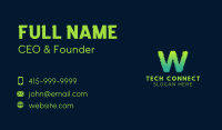 Digital Tech Pixel Business Card Image Preview