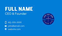 Christian Cross Bible Business Card Preview