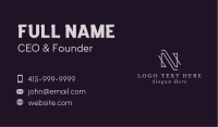 Finance Consulting Firm Business Card Design