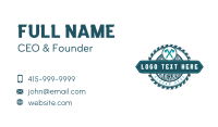 Axe Woodwork Lumberjack Business Card Image Preview