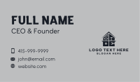 Brick Home Construction Business Card Image Preview