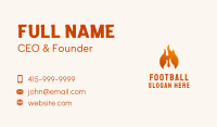 Fire Energy Fuel  Business Card Image Preview