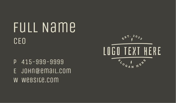 Urban Music Studio Wordmark Business Card Design Image Preview