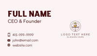 Organic Coffee Plant Business Card Image Preview