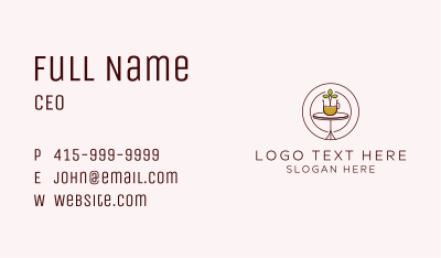 Organic Coffee Plant Business Card Image Preview