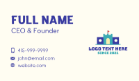 Castle Turret Playground Business Card Image Preview