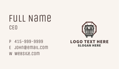 Mover Truck Company Business Card Image Preview