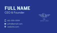 Minimalist Eagle Gamer Business Card Image Preview