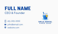 Housekeeping Cleaning Bucket Business Card Image Preview