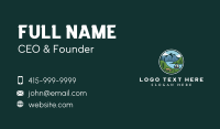 Rustic River Explorer Business Card Preview