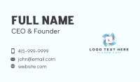 Group Super Hero Community Business Card Image Preview