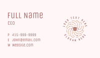 Mystical Astral Eye Business Card Image Preview