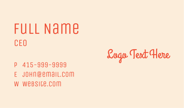 Glowing Beauty Skincare Text Business Card Design Image Preview