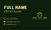 Leaf Garden Landscaping Business Card Image Preview