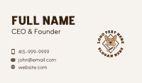 Dog Pet Grooming Business Card Preview