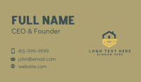 Hexagon Real Estate Business Card Preview