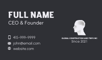Human Stone Sculpture Business Card Image Preview