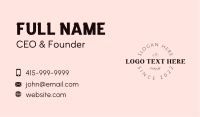 Wellness Flower Business Business Card Image Preview