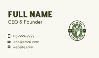 Garden Leaves Shovel Business Card Image Preview