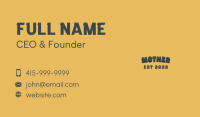 Curved Pub 3D Wordmark Business Card Image Preview