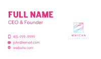 Generic Wave Company Business Card Image Preview