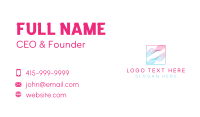 Generic Wave Company Business Card Image Preview
