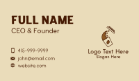 Express Coffee Cup  Business Card Image Preview