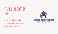 Basketball Player Mascot  Business Card Image Preview
