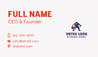 Basketball Player Mascot  Business Card Image Preview