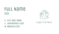 Yoga Body Figure  Business Card Image Preview