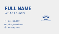 Roofing Residential Home Repair  Business Card Design