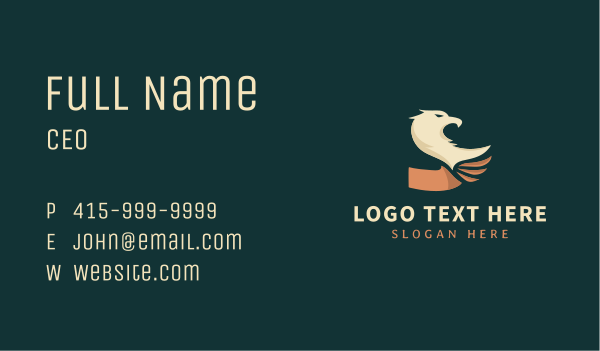 Letter S Eagle Birdwatcher Business Card Design Image Preview