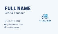 Clean House Pressure Washing Business Card Image Preview