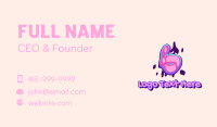 Pop Graffiti Art Number 6 Business Card Image Preview