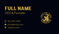 Bodybuilder Fitness Gym Business Card Image Preview