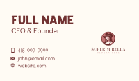 Cowgirl Western Hat  Business Card Image Preview