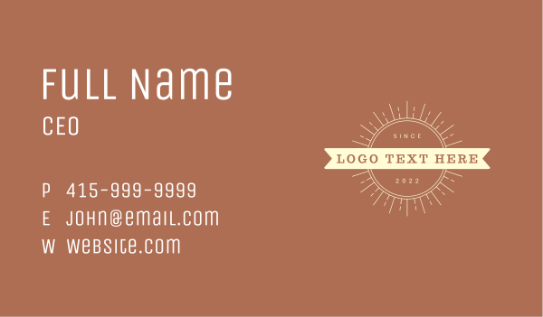 Generic Classic Business Business Card Design Image Preview