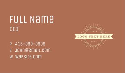 Generic Classic Business Business Card Image Preview