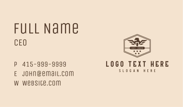 Military Army Eagle Business Card Design Image Preview