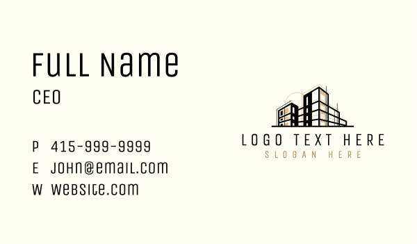 Architect Home Builder  Business Card Design Image Preview