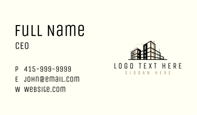 Architect Home Builder  Business Card Image Preview