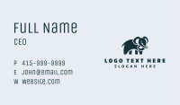 Wild Elephant Animal Business Card Image Preview