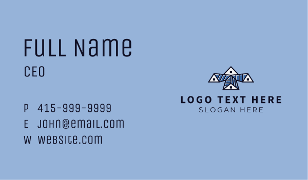 Roofing House Renovation Business Card Design Image Preview