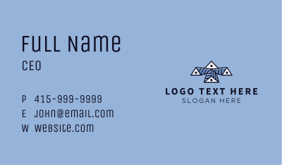 Roofing House Renovation Business Card Image Preview