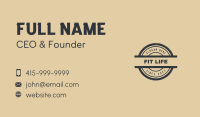 Vintage Rustic Firm Business Card Image Preview